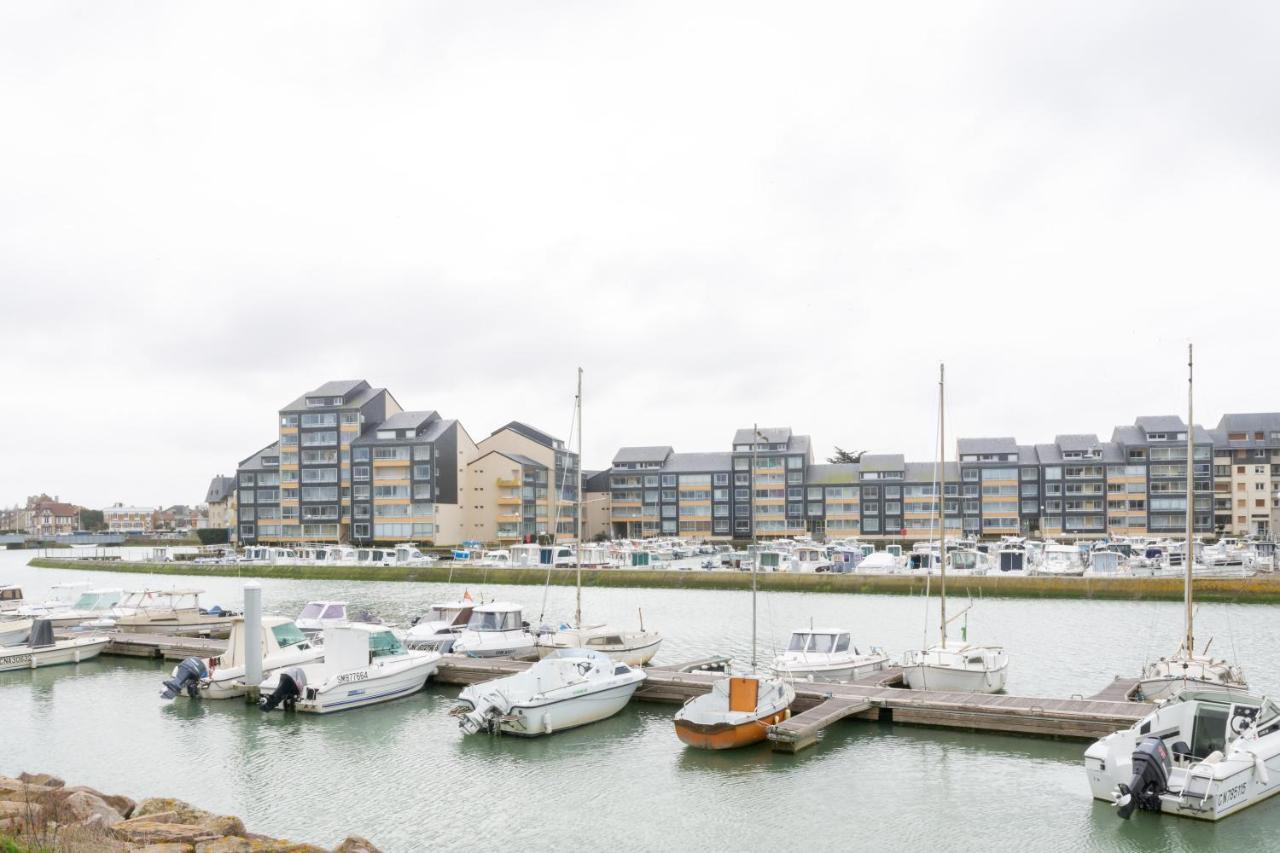 Apartament Le Greement - Appt Vue Sur Le Port Courseulles-sur-Mer Zewnętrze zdjęcie