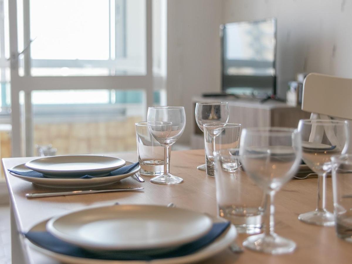 Apartament Le Greement - Appt Vue Sur Le Port Courseulles-sur-Mer Zewnętrze zdjęcie